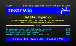 TextTV.io app icon
