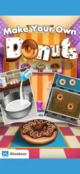 Game screenshot Donut Maker - Baking Games mod apk