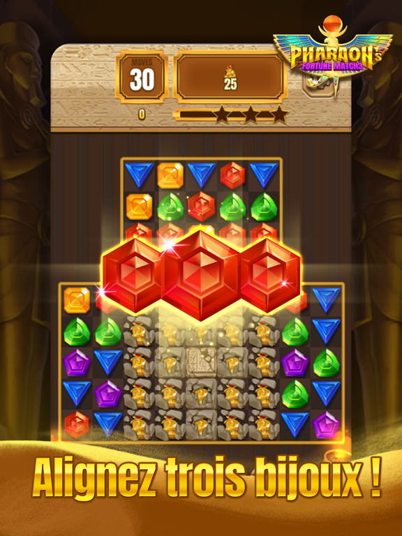 Screenshot #4 pour Pharaoh's Fortune Match 3