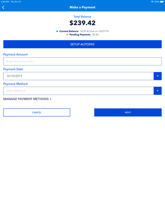 My Blue Ridge iPad screenshot 5 - Utilities app