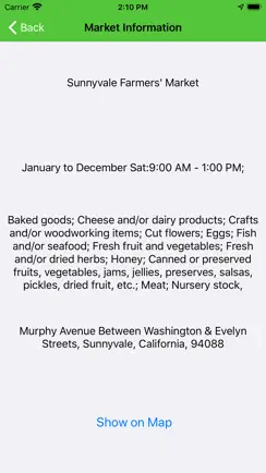 Farmer's Market U.S. iPhone image 2