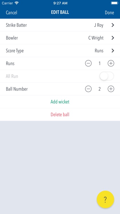 Play-Cricket Scorer