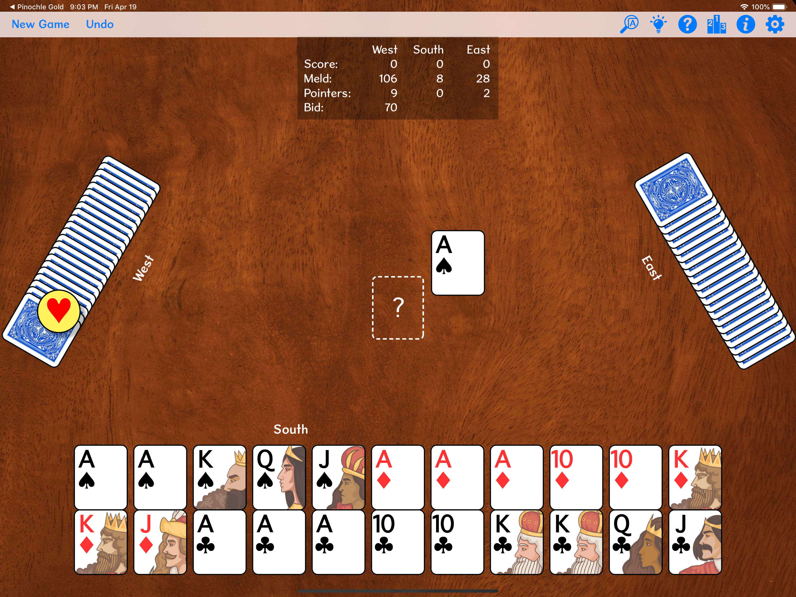 Cutthroat Pinochle+ screenshot 12