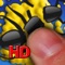 Tap all the ants that appear on the screen with your fingers, before they leave the screen be very careful don't tap the red ants, they are very dangerous