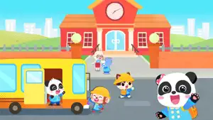Baby Panda Kindergarten screenshot 1