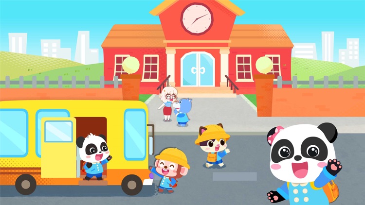 Baby Panda Kindergarten screenshot-0