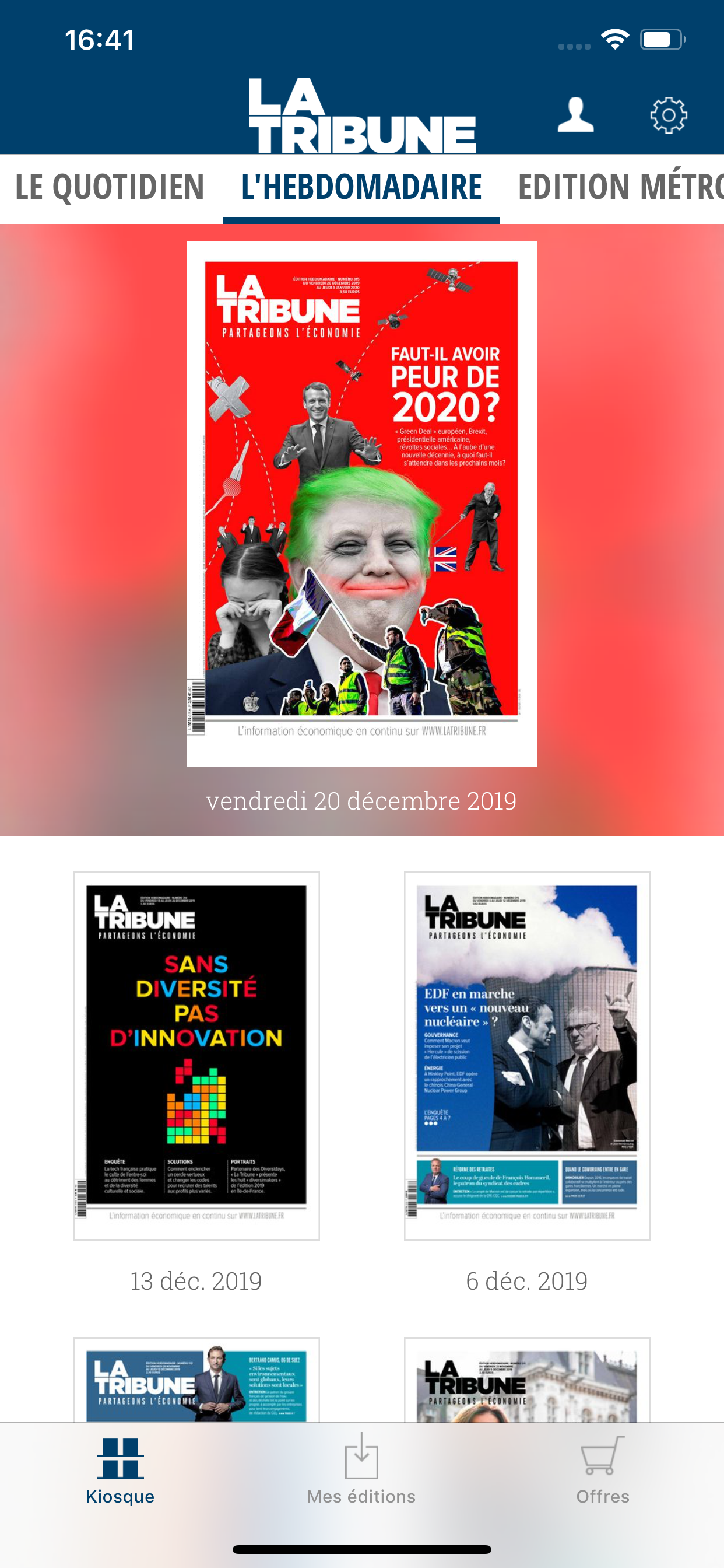 La Tribune - Kiosque Numérique screenshot 4