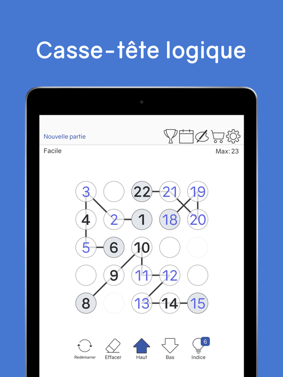Screenshot #4 pour Number Chain - Logic Puzzle