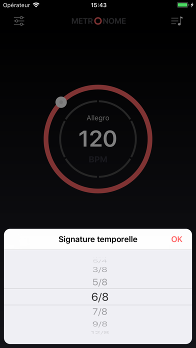 Screenshot #2 pour Ticks - Métronome