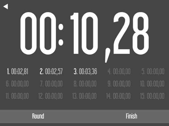 Basic Sports Timer iPad app afbeelding 4