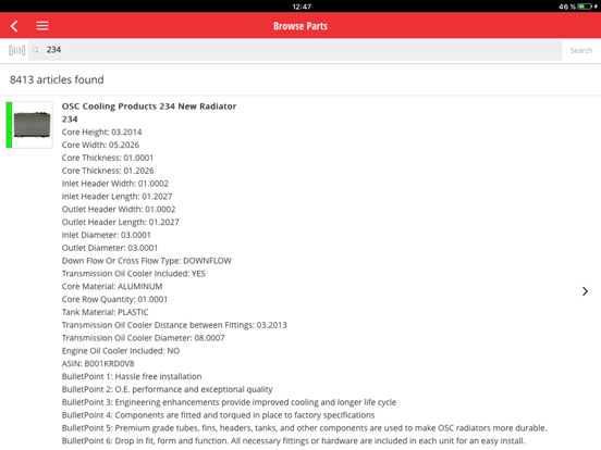 Screenshot #5 pour OptiCat OnLine Catalog