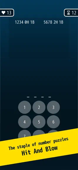 Game screenshot Hit And Blow Online apk