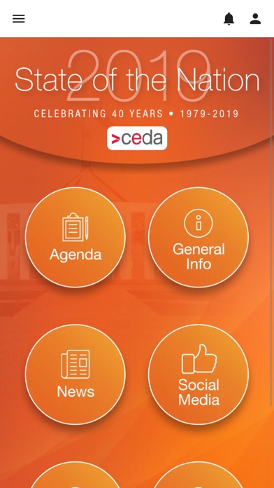 CEDA Events screenshot 2