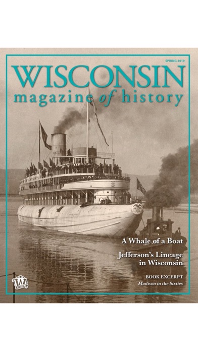 Wisconsin Magazine of History Screenshot