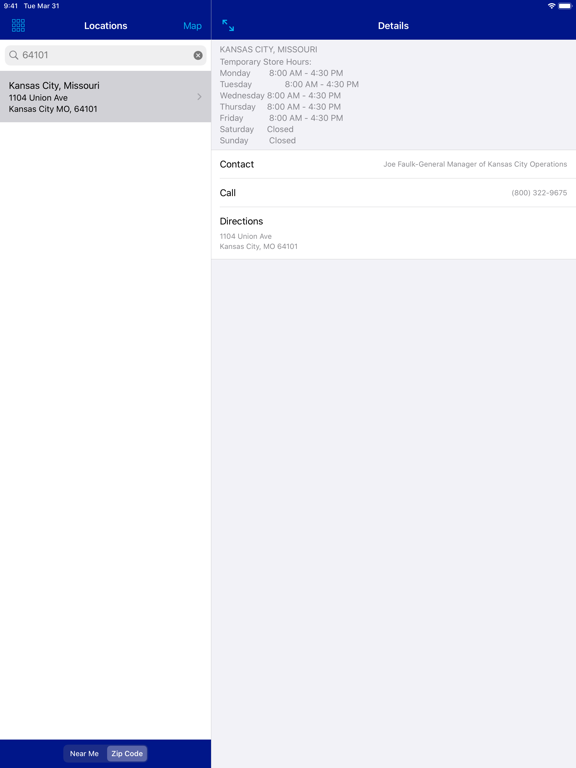 CFM Mobile iPad screenshot 2 - Business app