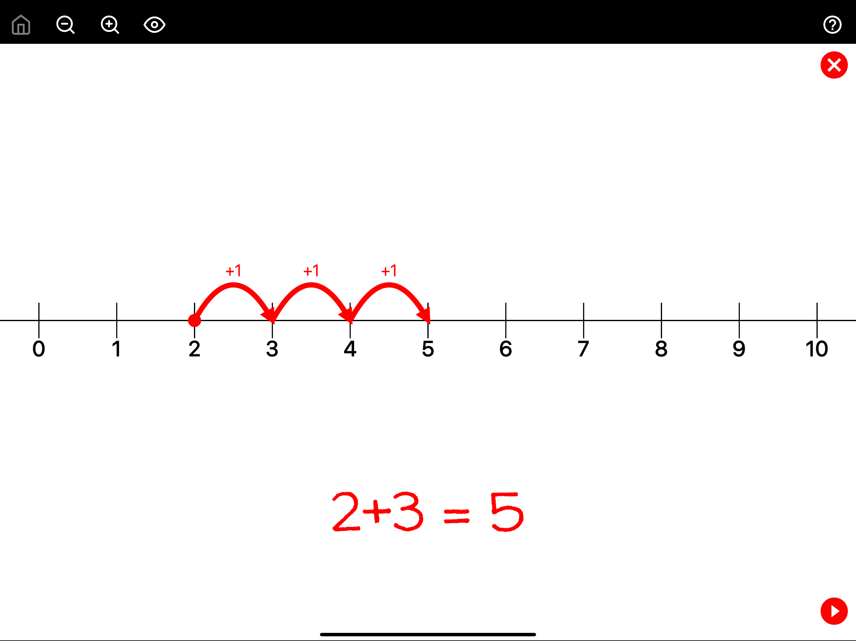 Math Copilot Number Line