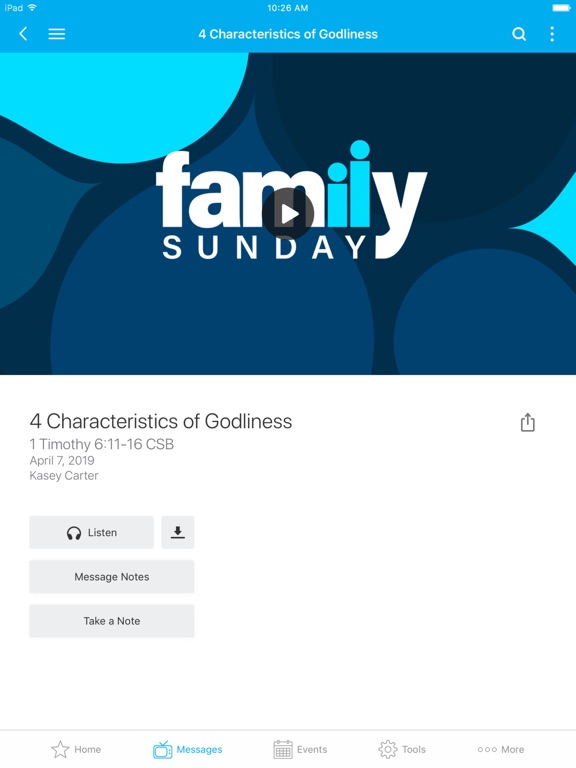Screenshot #6 pour Southbrook Church App