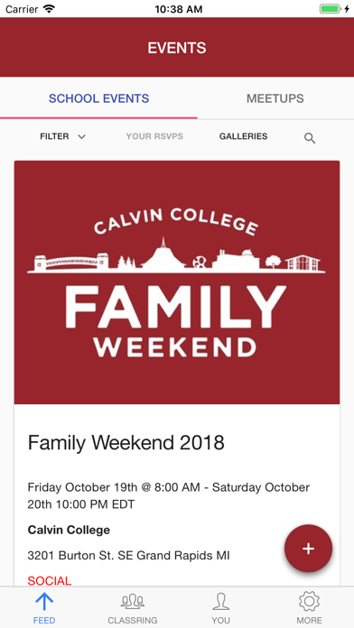 Calvin Alumni screenshot 3