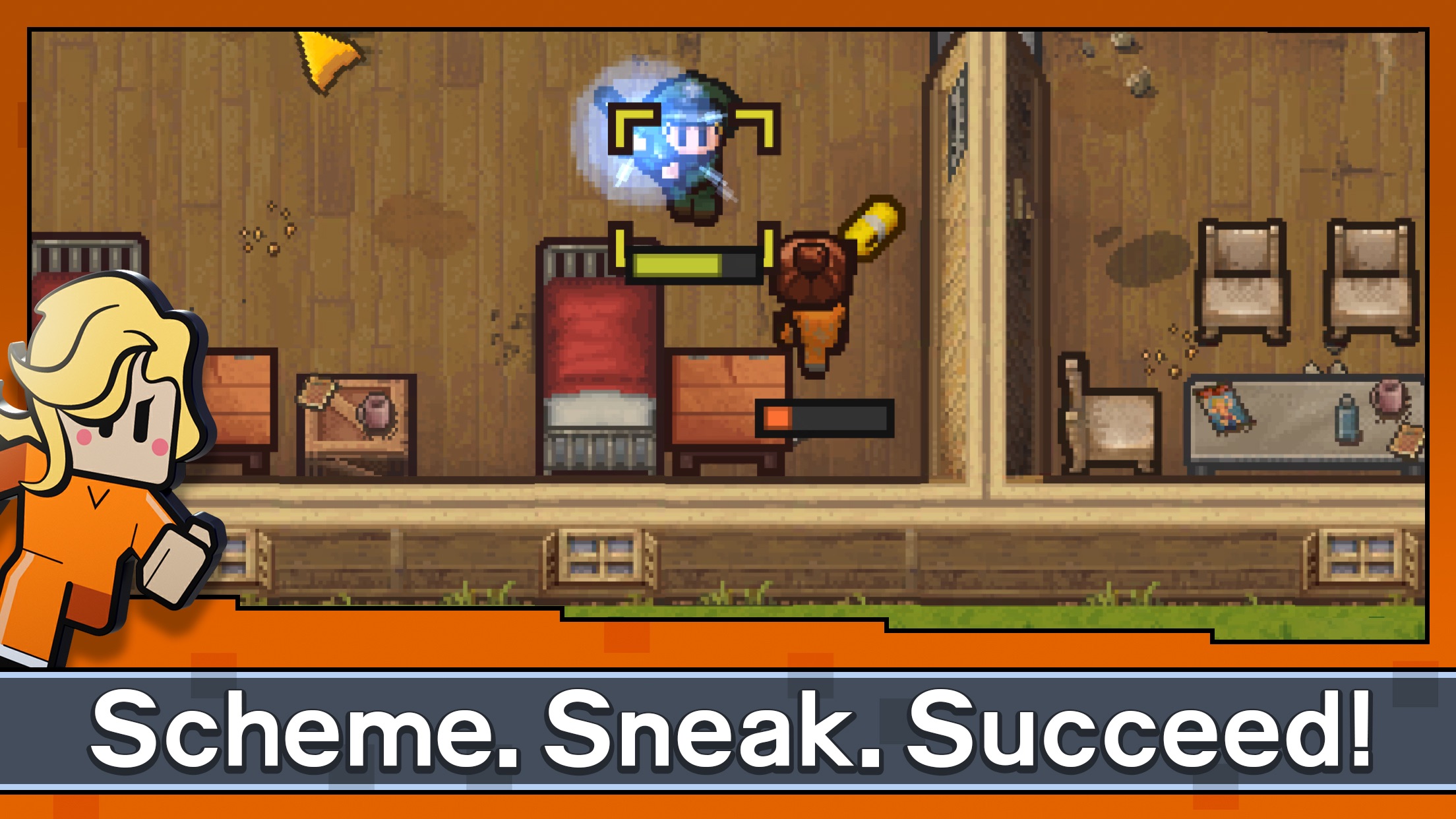 Screenshot do app Escapists 2: Pocket Breakout