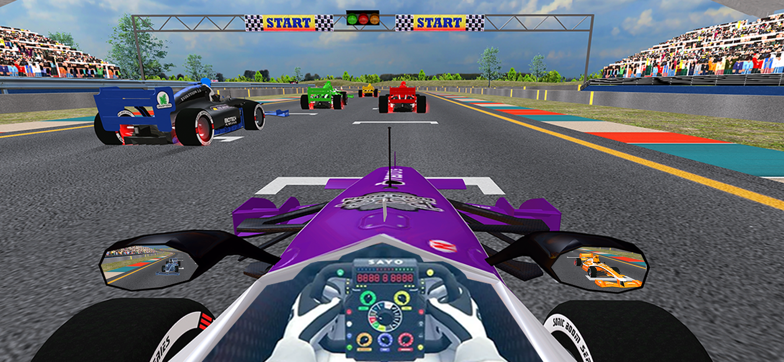 Mobile Car Formula Racing Game