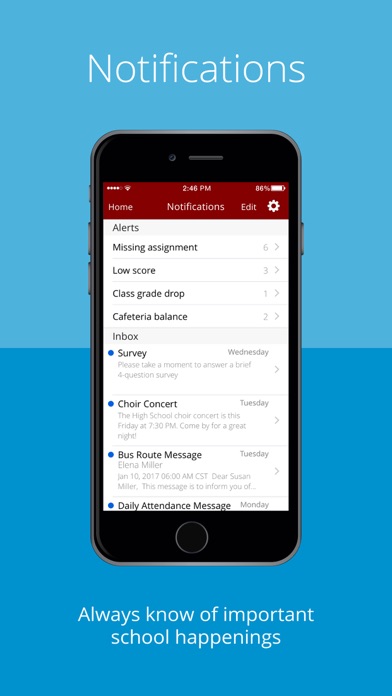 Dallas County School District Screenshot