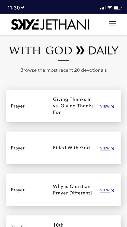 #2. With God Daily (iOS) 由: Project World Impact, LLC