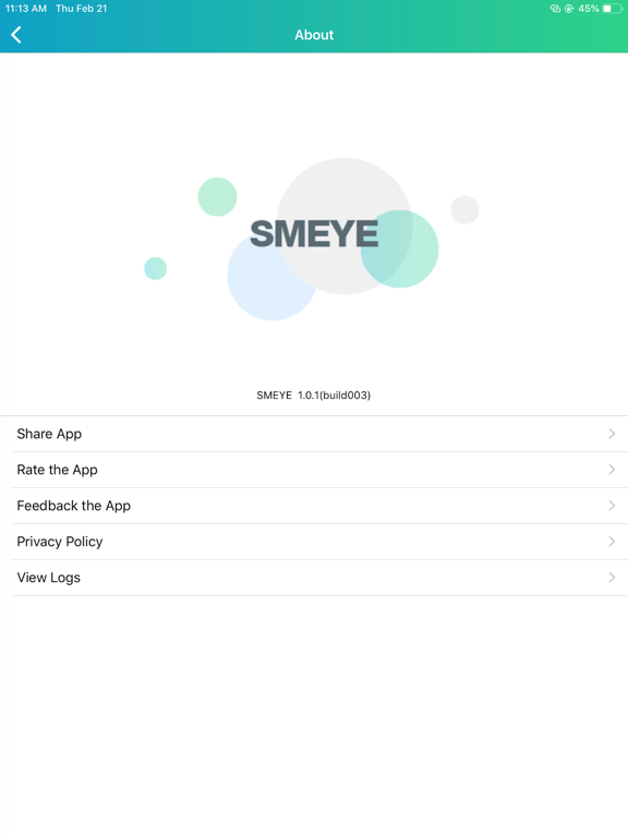 SMEYE iPad screenshot 1 - Business app