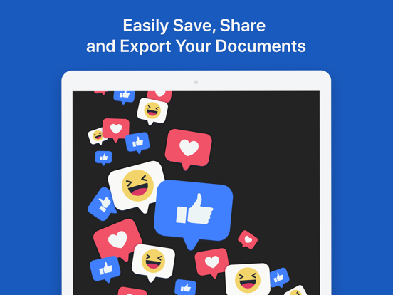 PDF Scanner App - Cam Scan Doc iPad screenshot 4 - Business app