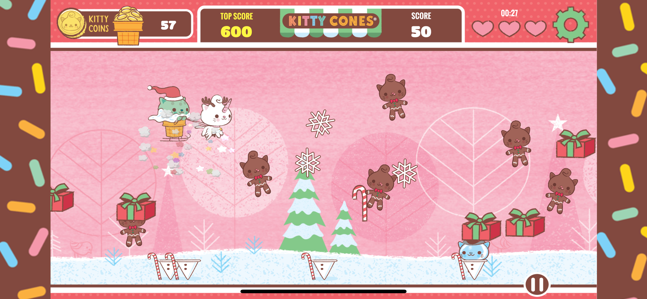 Kitty Cones Christmas screenshot 7
