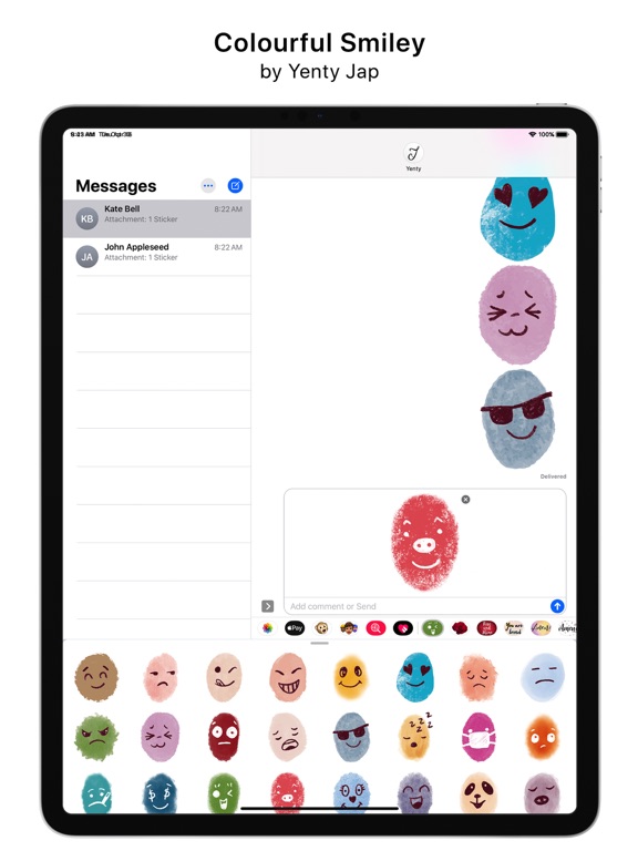 Screenshot #4 pour Colourful Smiley