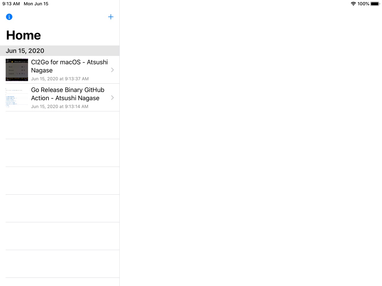 iPad screenshot