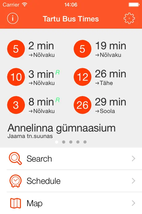Tartu bussiajad