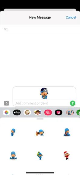 Game screenshot New Adorable Yo Poco Stickers apk