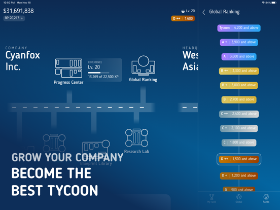 Car Manufacturer Tycoon iPad screenshot
