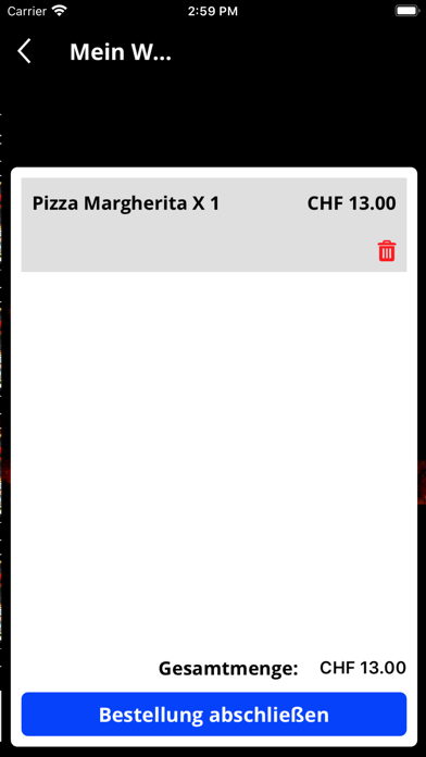 Bari Pizzeria Biel screenshot 3