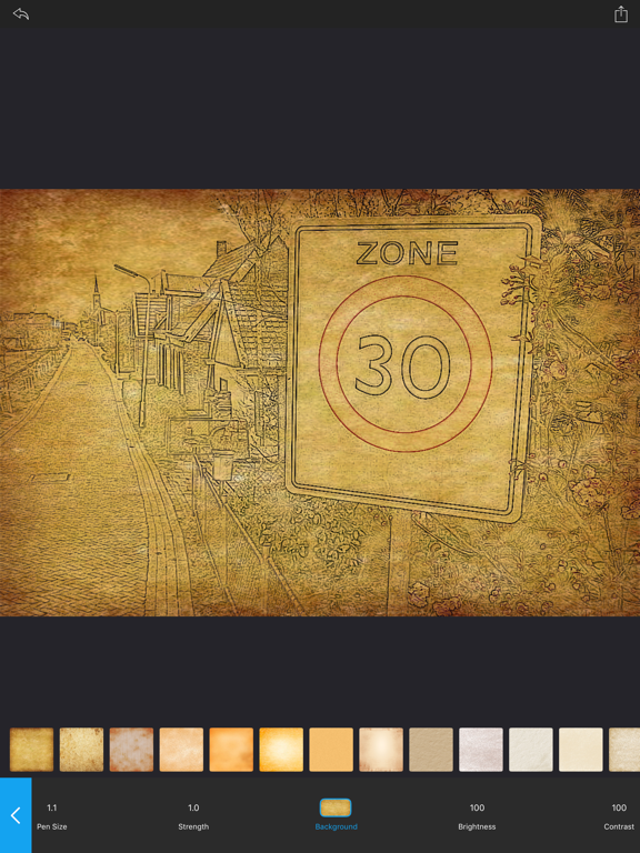 Photo Sketch & Pencil Sketcher iPad screenshot