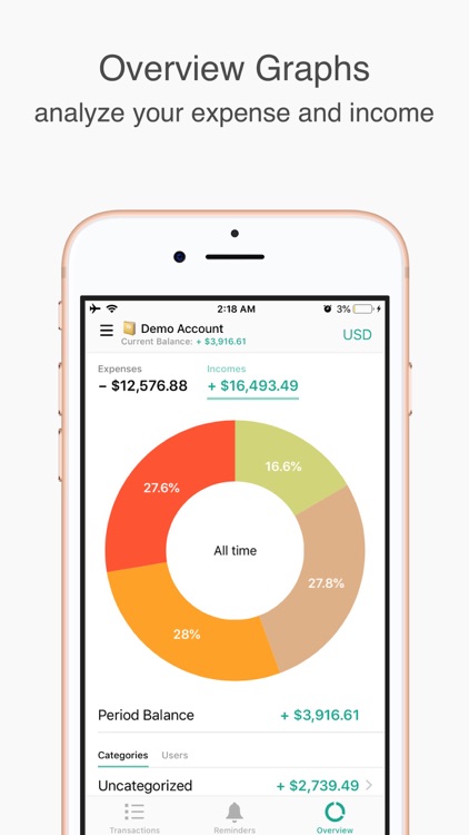 Fanus Personal Accounting screenshot-3