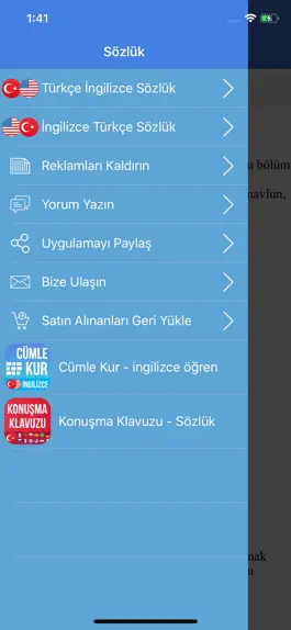 Game screenshot Turkish English Dictionary! hack