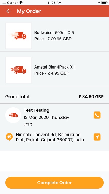 Just A Bevy Delivery