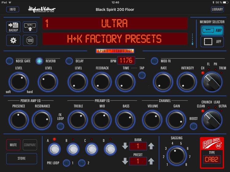 Black Spirit 200 Floor Remote