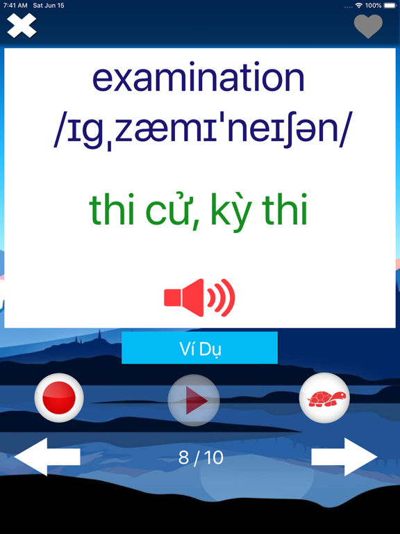 Screenshot #6 pour Học Tiếng Anh 123 Pro