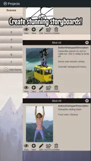scene creator - storyboard app iphone screenshot 1