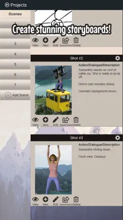 Scene Creator - Storyboard app iPhone image 1