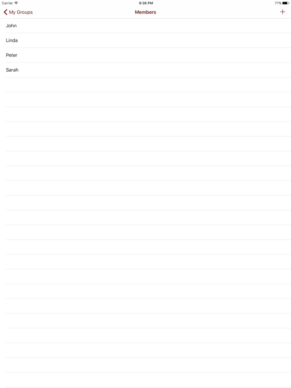 App screenshot