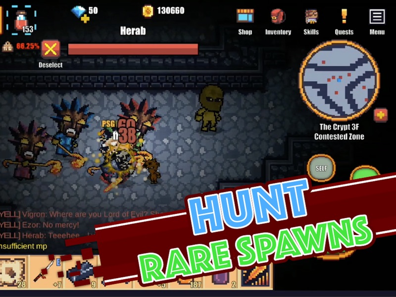 Pixel Knights Online - MMORPG screenshot 11