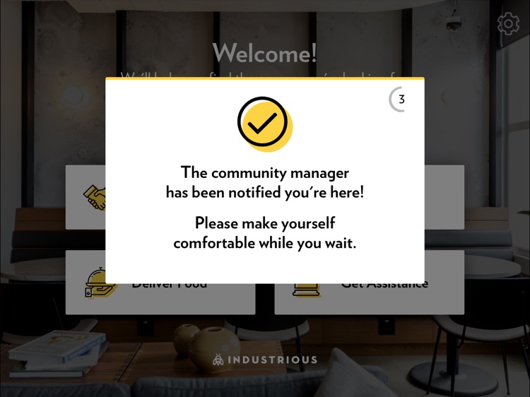 Industrious E-Reception
