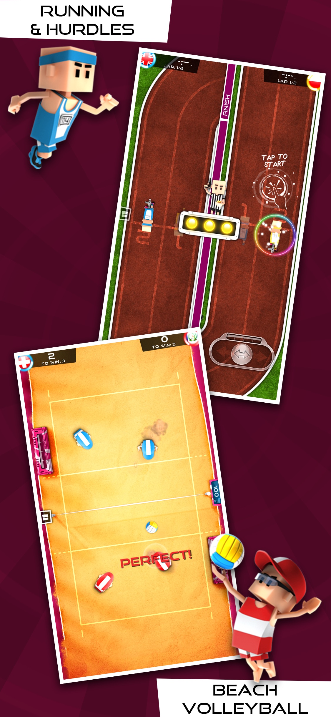 Screenshot do app Flick Champions Summer Sports