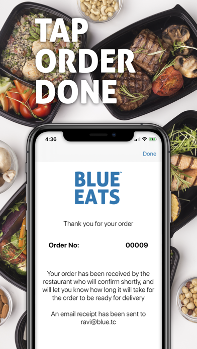 BLUE EATS Screenshot