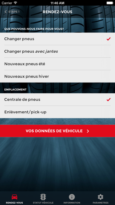 App screenshot