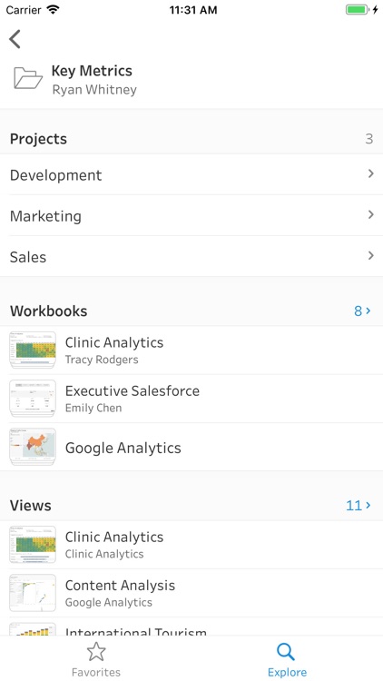 Tableau Mobile